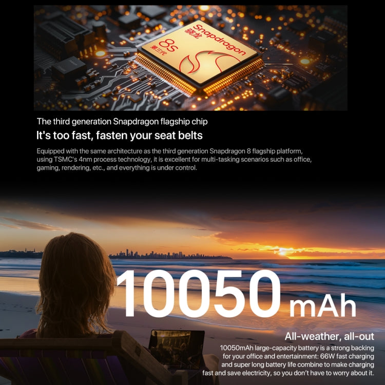 Máy tính bảng Honor MagicPad2 WiFi, 12.3 inch MagicOS 8.0.1 Qualcomm Snapdragon 8s Gen 3 Octa Core, 8GB+256GB, 12GB+256GB, 16GB+512GB, 16GB+1TB