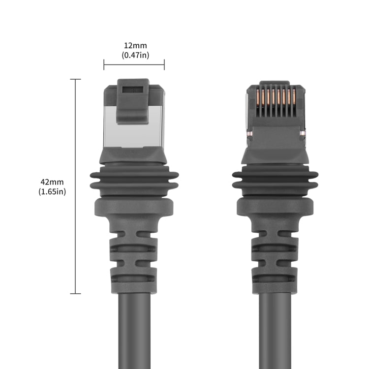 Cáp Ethernet chuyên dụng cho vệ tinh Starlink Actuated Gen 3, dài 9.2m, 23m, 30.5m, 46m