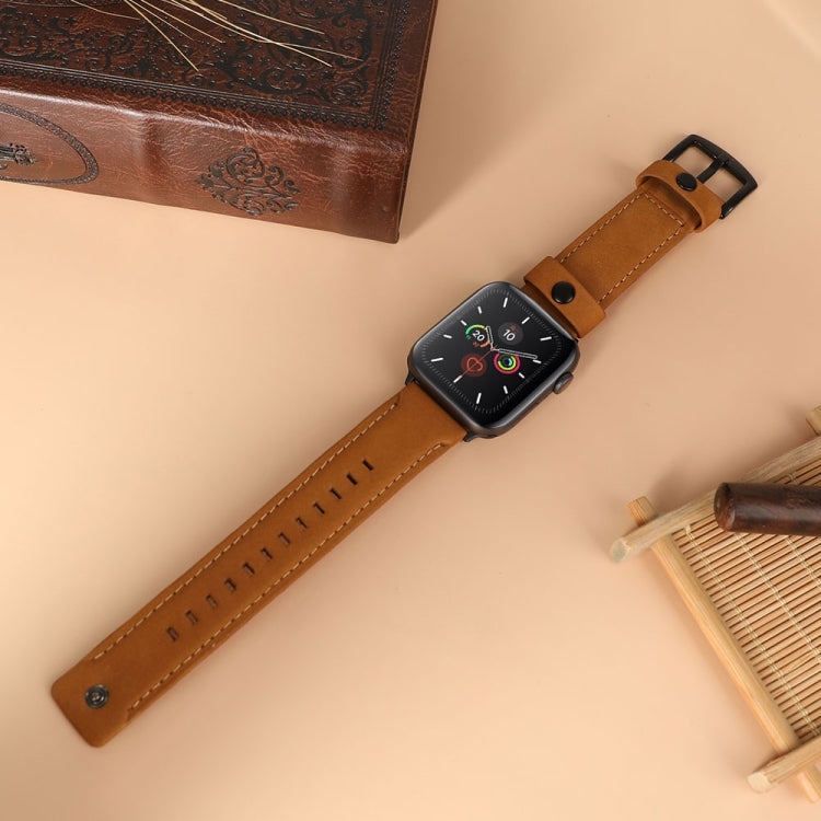 Dây đồng hồ thay thế bằng da thật, dành cho Apple Watch 5 & 4 40mm / 3 & 2 & 1 38mm, dành cho Apple Watch 5 & 4 44mm / 3 & 2 & 1 42mm