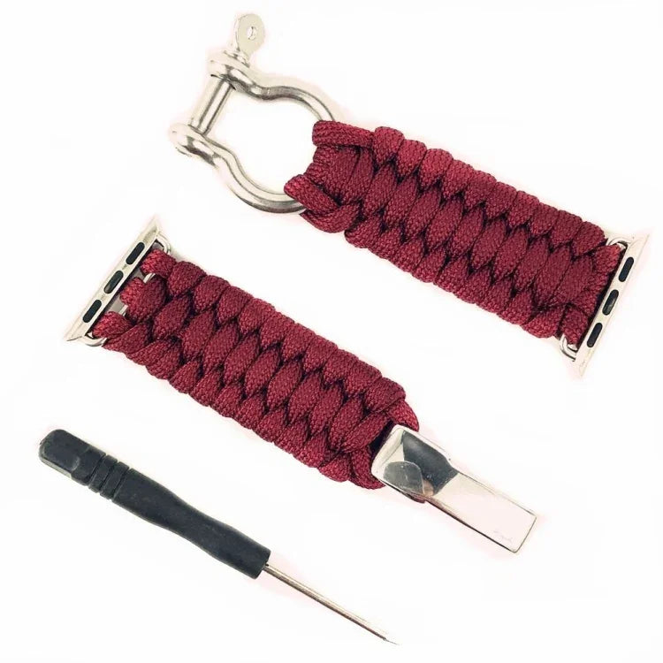 Dây đeo nylon bện dây dù dành cho Apple Watch Series 5 & 4 44mm / 3 & 2 & 1 42mm, 5 & 4 44mm / 3 & 2 & 1 42mm