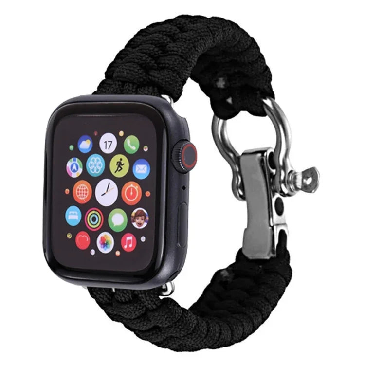 Dây đeo nylon bện dây dù dành cho Apple Watch Series 5 & 4 44mm / 3 & 2 & 1 42mm, 5 & 4 44mm / 3 & 2 & 1 42mm