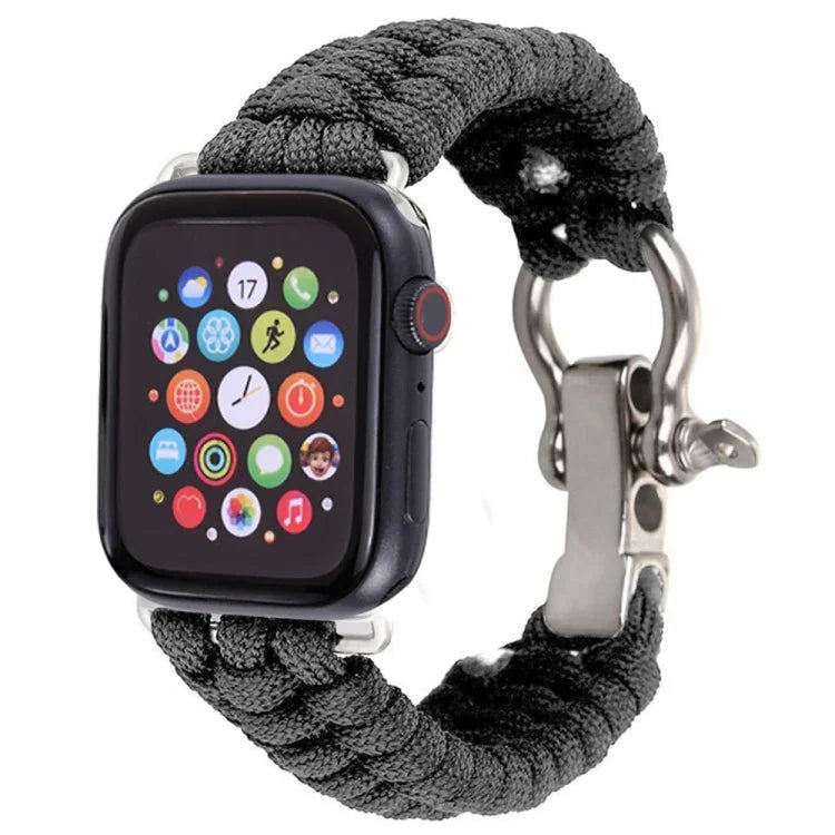 Dây đeo nylon bện dây dù dành cho Apple Watch Series 5 & 4 44mm / 3 & 2 & 1 42mm, 5 & 4 44mm / 3 & 2 & 1 42mm