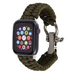 Dây đeo nylon bện dây dù dành cho Apple Watch Series 5 & 4 44mm / 3 & 2 & 1 42mm, 5 & 4 44mm / 3 & 2 & 1 42mm