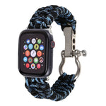 Dây đeo nylon bện dây dù dành cho Apple Watch Series 5 & 4 44mm / 3 & 2 & 1 42mm, 5 & 4 44mm / 3 & 2 & 1 42mm