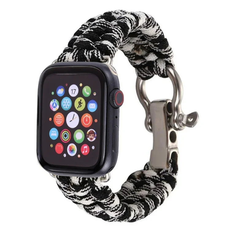 Dây đeo nylon bện dây dù dành cho Apple Watch Series 5 & 4 44mm / 3 & 2 & 1 42mm, 5 & 4 44mm / 3 & 2 & 1 42mm