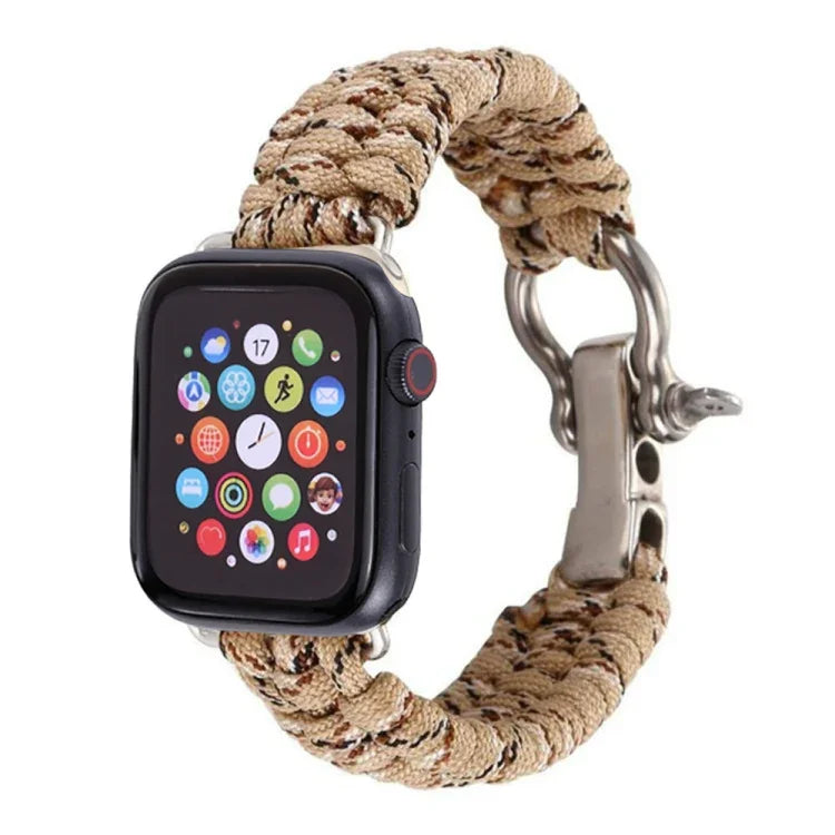 Dây đeo nylon bện dây dù dành cho Apple Watch Series 5 & 4 44mm / 3 & 2 & 1 42mm, 5 & 4 44mm / 3 & 2 & 1 42mm
