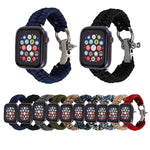 Dây đeo nylon bện dây dù dành cho Apple Watch Series 5 & 4 44mm / 3 & 2 & 1 42mm, 5 & 4 44mm / 3 & 2 & 1 42mm