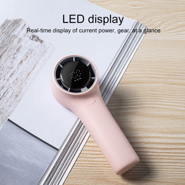 Quạt cầm tay mini hiển thị kỹ thuật số HD N606 Pro