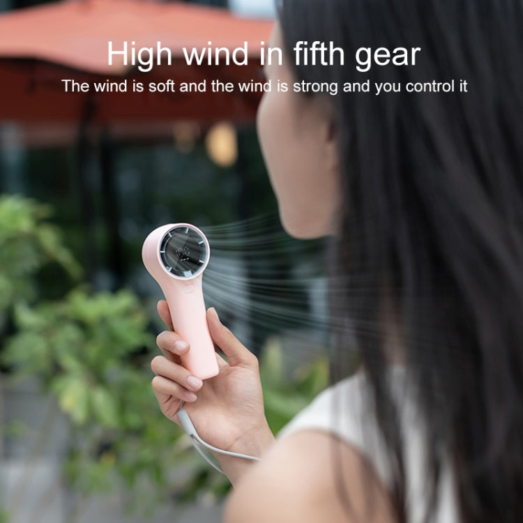 Quạt cầm tay mini hiển thị kỹ thuật số HD N606 Pro