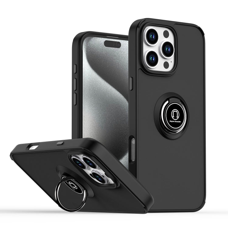 Ốp lưng điện thoại Q Shadow 1 Series TPU + PC có vòng, Dành cho iPhone 17e / 16e, Dành cho iPhone 17 Pro Max, Dành cho iPhone 17 Pro, Dành cho iPhone 17, Dành cho iPhone Air, Dành cho iPhone 16 Pro Max