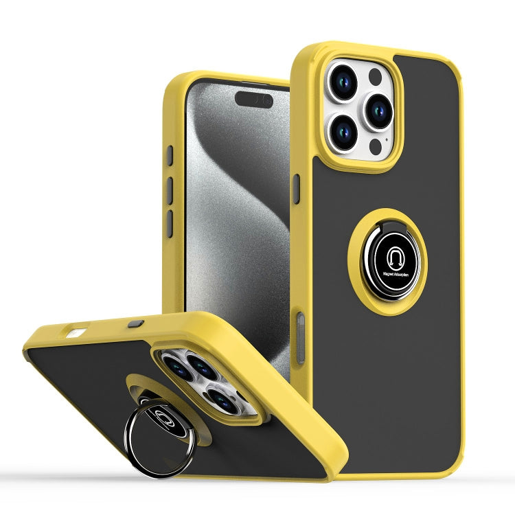 Ốp lưng điện thoại Q Shadow 1 Series TPU + PC có vòng, Dành cho iPhone 17e / 16e, Dành cho iPhone 17 Pro Max, Dành cho iPhone 17 Pro, Dành cho iPhone 17, Dành cho iPhone Air, Dành cho iPhone 16 Pro Max