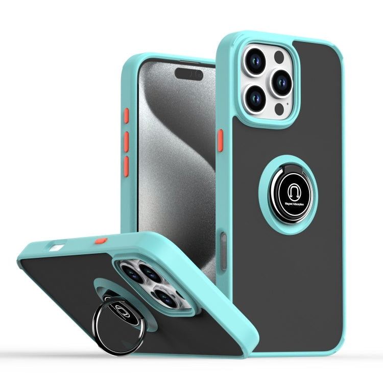 Ốp lưng điện thoại Q Shadow 1 Series TPU + PC có vòng, Dành cho iPhone 17e / 16e, Dành cho iPhone 17 Pro Max, Dành cho iPhone 17 Pro, Dành cho iPhone 17, Dành cho iPhone Air, Dành cho iPhone 16 Pro Max