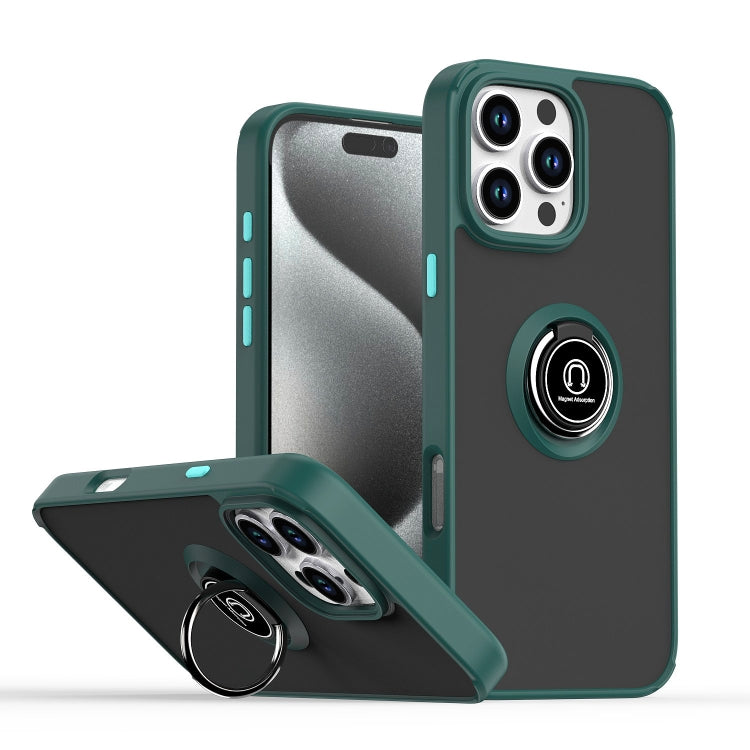Ốp lưng điện thoại Q Shadow 1 Series TPU + PC có vòng, Dành cho iPhone 17e / 16e, Dành cho iPhone 17 Pro Max, Dành cho iPhone 17 Pro, Dành cho iPhone 17, Dành cho iPhone Air, Dành cho iPhone 16 Pro Max