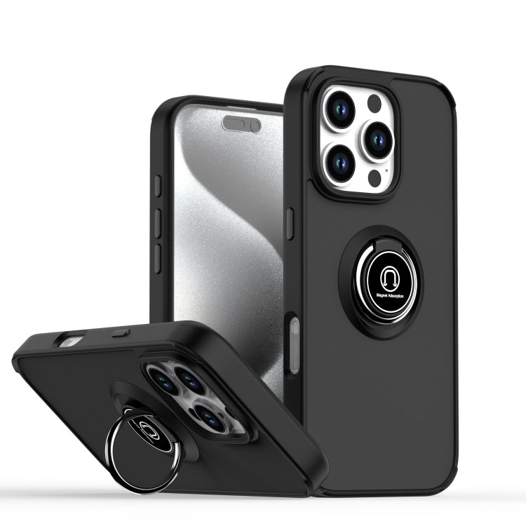 Ốp lưng điện thoại Q Shadow 1 Series TPU + PC có vòng, Dành cho iPhone 16 Pro, Dành cho iPhone 16 Plus, Dành cho iPhone 15 Pro Max, Dành cho iPhone 15 Pro, Dành cho iPhone 15 Plus, Dành cho iPhone 15