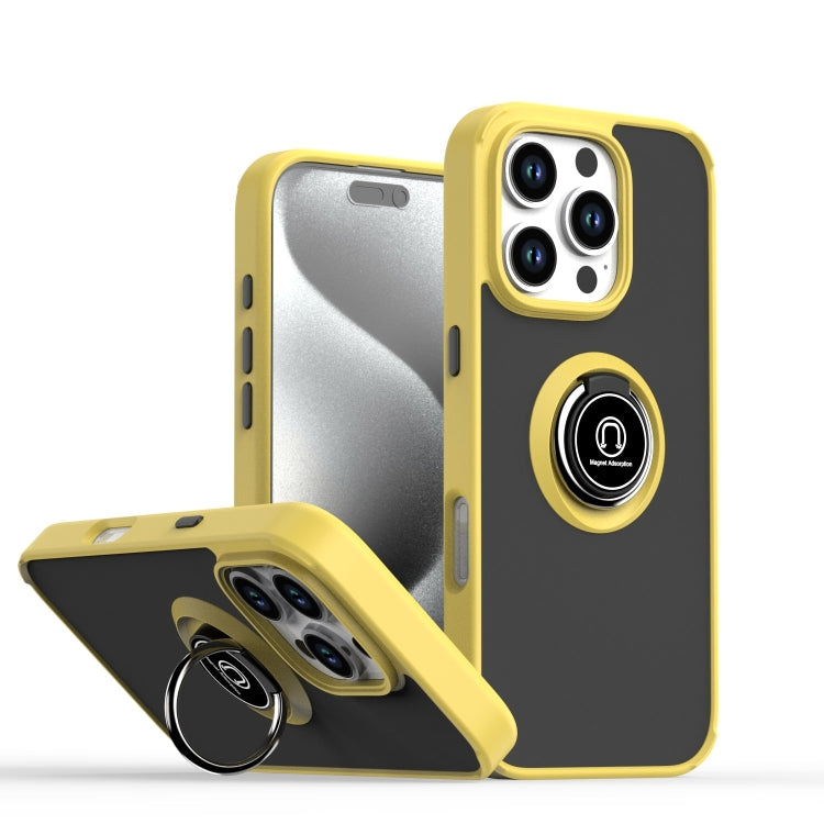 Ốp lưng điện thoại Q Shadow 1 Series TPU + PC có vòng, Dành cho iPhone 16 Pro, Dành cho iPhone 16 Plus, Dành cho iPhone 15 Pro Max, Dành cho iPhone 15 Pro, Dành cho iPhone 15 Plus, Dành cho iPhone 15