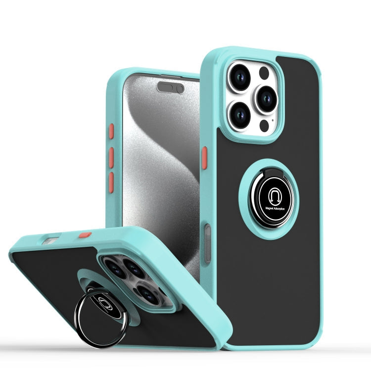 Ốp lưng điện thoại Q Shadow 1 Series TPU + PC có vòng, Dành cho iPhone 16 Pro, Dành cho iPhone 16 Plus, Dành cho iPhone 15 Pro Max, Dành cho iPhone 15 Pro, Dành cho iPhone 15 Plus, Dành cho iPhone 15