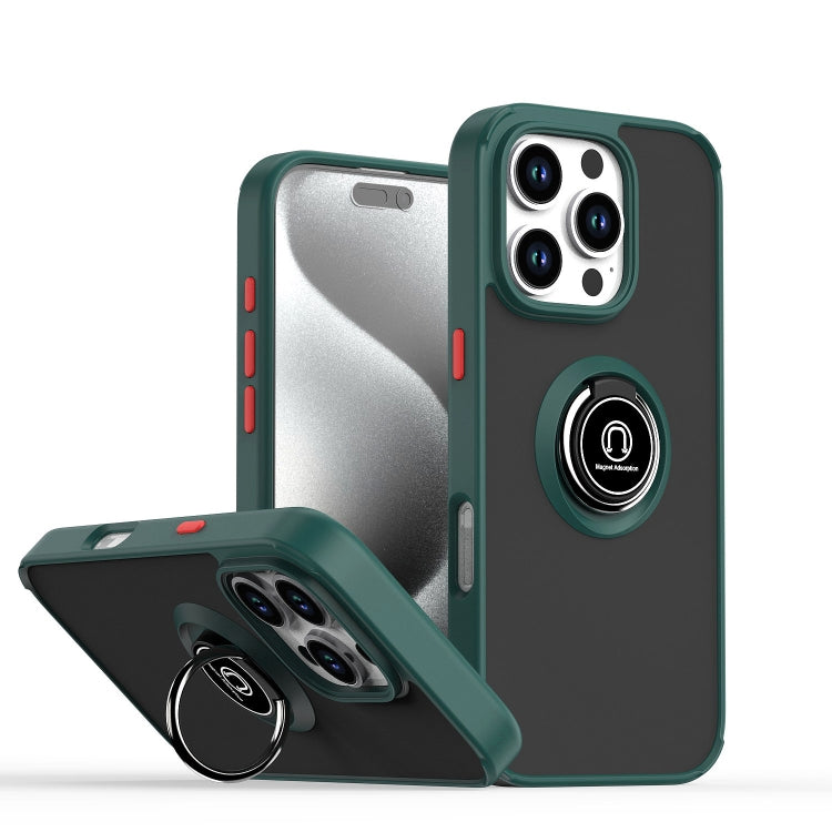 Ốp lưng điện thoại Q Shadow 1 Series TPU + PC có vòng, Dành cho iPhone 16 Pro, Dành cho iPhone 16 Plus, Dành cho iPhone 15 Pro Max, Dành cho iPhone 15 Pro, Dành cho iPhone 15 Plus, Dành cho iPhone 15