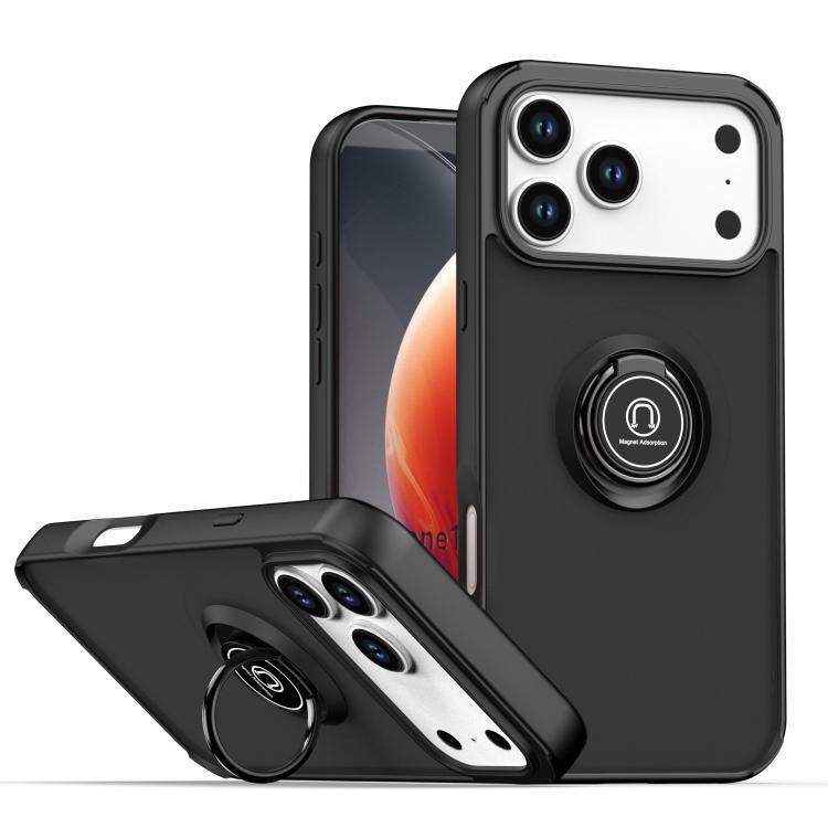 Ốp lưng điện thoại Q Shadow 1 Series TPU + PC có vòng, Dành cho iPhone 17e / 16e, Dành cho iPhone 17 Pro Max, Dành cho iPhone 17 Pro, Dành cho iPhone 17, Dành cho iPhone Air, Dành cho iPhone 16 Pro Max