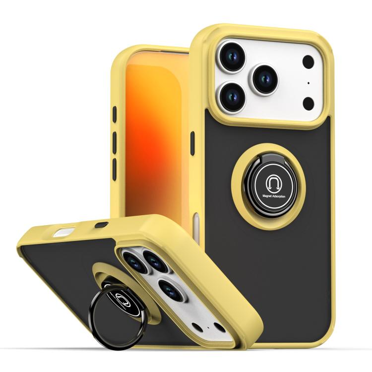 Ốp lưng điện thoại Q Shadow 1 Series TPU + PC có vòng, Dành cho iPhone 17e / 16e, Dành cho iPhone 17 Pro Max, Dành cho iPhone 17 Pro, Dành cho iPhone 17, Dành cho iPhone Air, Dành cho iPhone 16 Pro Max
