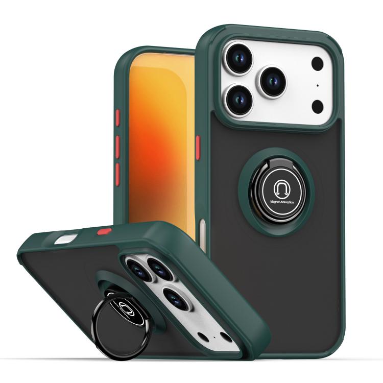 Ốp lưng điện thoại Q Shadow 1 Series TPU + PC có vòng, Dành cho iPhone 17e / 16e, Dành cho iPhone 17 Pro Max, Dành cho iPhone 17 Pro, Dành cho iPhone 17, Dành cho iPhone Air, Dành cho iPhone 16 Pro Max
