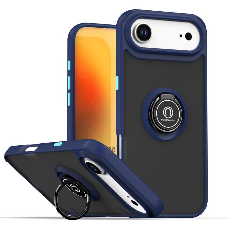 Ốp lưng điện thoại Q Shadow 1 Series TPU + PC có vòng, Dành cho iPhone 17e / 16e, Dành cho iPhone 17 Pro Max, Dành cho iPhone 17 Pro, Dành cho iPhone 17, Dành cho iPhone Air, Dành cho iPhone 16 Pro Max