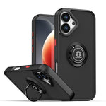 Ốp lưng điện thoại Q Shadow 1 Series TPU + PC có vòng, Dành cho iPhone 17e / 16e, Dành cho iPhone 17 Pro Max, Dành cho iPhone 17 Pro, Dành cho iPhone 17, Dành cho iPhone Air, Dành cho iPhone 16 Pro Max