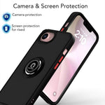 Ốp lưng điện thoại Q Shadow 1 Series TPU + PC có vòng, Dành cho iPhone 17e / 16e, Dành cho iPhone 17 Pro Max, Dành cho iPhone 17 Pro, Dành cho iPhone 17, Dành cho iPhone Air, Dành cho iPhone 16 Pro Max