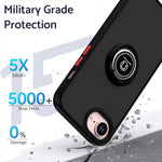 Ốp lưng điện thoại Q Shadow 1 Series TPU + PC có vòng, Dành cho iPhone 17e / 16e, Dành cho iPhone 17 Pro Max, Dành cho iPhone 17 Pro, Dành cho iPhone 17, Dành cho iPhone Air, Dành cho iPhone 16 Pro Max