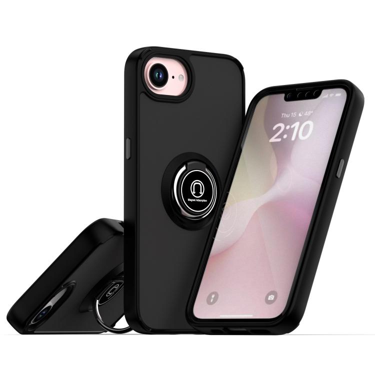 Ốp lưng điện thoại Q Shadow 1 Series TPU + PC có vòng, Dành cho iPhone 17e / 16e, Dành cho iPhone 17 Pro Max, Dành cho iPhone 17 Pro, Dành cho iPhone 17, Dành cho iPhone Air, Dành cho iPhone 16 Pro Max