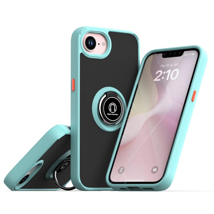 Ốp lưng điện thoại Q Shadow 1 Series TPU + PC có vòng, Dành cho iPhone 17e / 16e, Dành cho iPhone 17 Pro Max, Dành cho iPhone 17 Pro, Dành cho iPhone 17, Dành cho iPhone Air, Dành cho iPhone 16 Pro Max