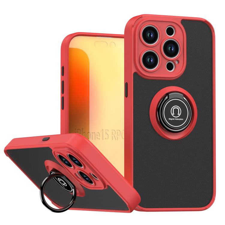Ốp lưng điện thoại Q Shadow 1 Series TPU + PC có vòng, Dành cho iPhone 16 Pro, Dành cho iPhone 16 Plus, Dành cho iPhone 15 Pro Max, Dành cho iPhone 15 Pro, Dành cho iPhone 15 Plus, Dành cho iPhone 15