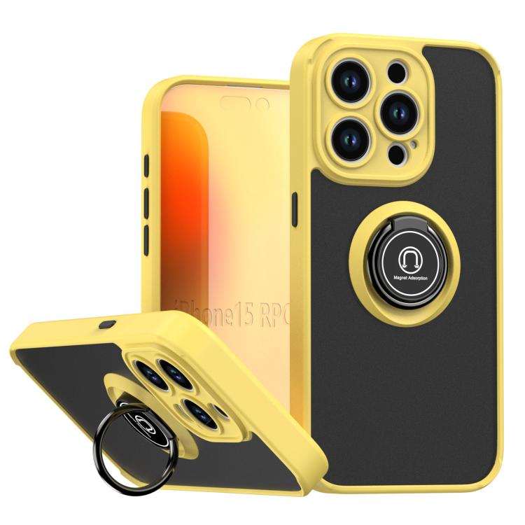 Ốp lưng điện thoại Q Shadow 1 Series TPU + PC có vòng, Dành cho iPhone 16 Pro, Dành cho iPhone 16 Plus, Dành cho iPhone 15 Pro Max, Dành cho iPhone 15 Pro, Dành cho iPhone 15 Plus, Dành cho iPhone 15
