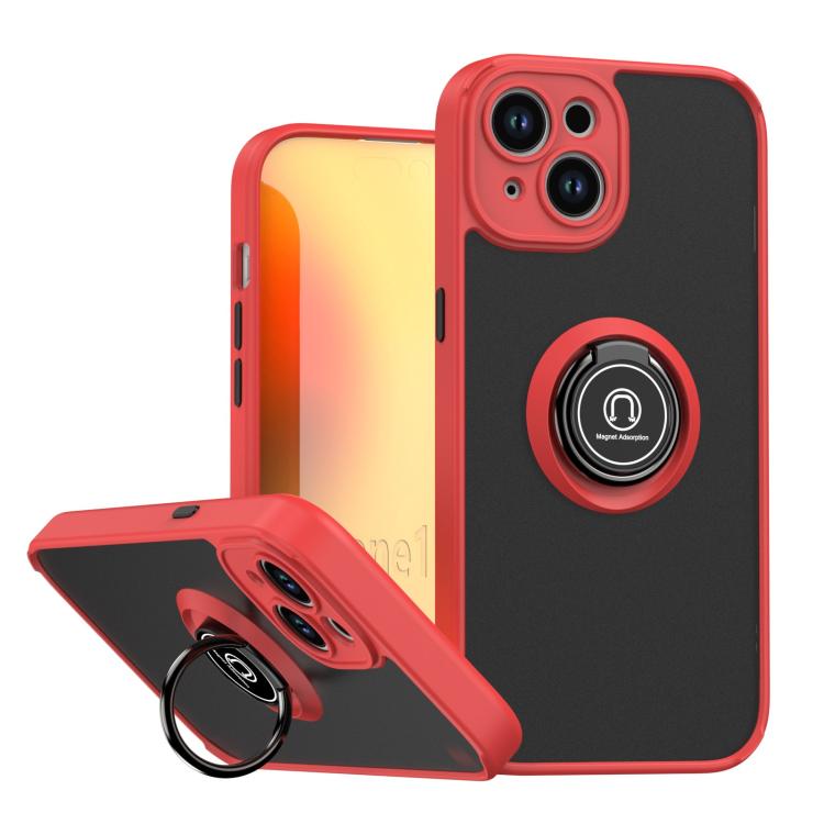 Ốp lưng điện thoại Q Shadow 1 Series TPU + PC có vòng, Dành cho iPhone 16 Pro, Dành cho iPhone 16 Plus, Dành cho iPhone 15 Pro Max, Dành cho iPhone 15 Pro, Dành cho iPhone 15 Plus, Dành cho iPhone 15