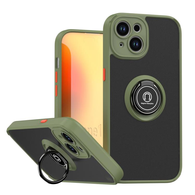 Ốp lưng điện thoại Q Shadow 1 Series TPU + PC có vòng, Dành cho iPhone 16 Pro, Dành cho iPhone 16 Plus, Dành cho iPhone 15 Pro Max, Dành cho iPhone 15 Pro, Dành cho iPhone 15 Plus, Dành cho iPhone 15