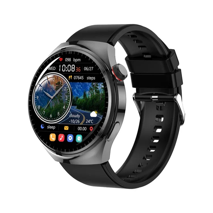 Đồng hồ thông minh LEMFO LF38 màn hình IPS 1.6 inch dây silicone hỗ trợ theo dõi oxy máu