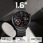 Đồng hồ thông minh LEMFO LF38 màn hình IPS 1.6 inch dây silicone hỗ trợ theo dõi oxy máu