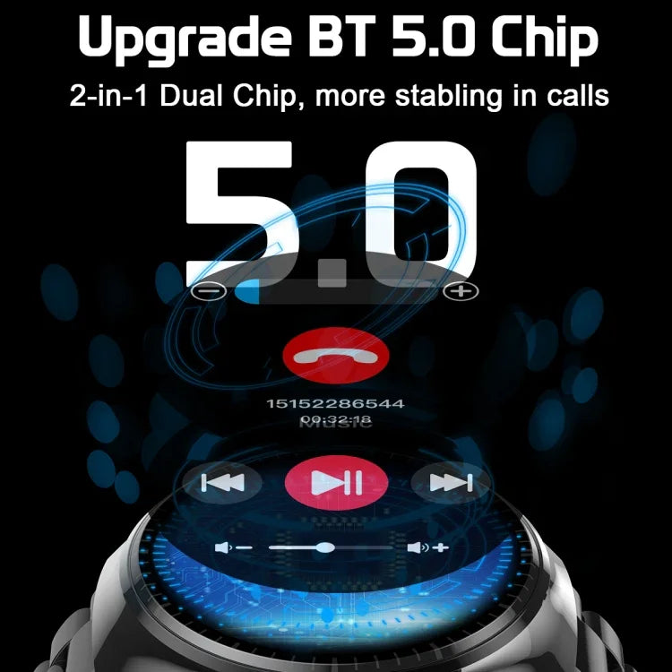 Đồng hồ thông minh LEMFO LF38 màn hình IPS 1.6 inch dây silicone hỗ trợ theo dõi oxy máu