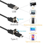 Camera nội soi kỹ thuật số công nghiệp chống nước 3 trong 1 HD 3.9mm inskam107, cáp cứng 1m, cáp cứng 3.5m, cáp cứng 5m
