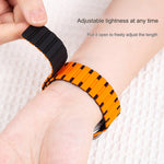Two-color Magnetic Silicone Watch Band, For Apple Watch Series 3 38mm, For Apple Watch Series 3 42mm