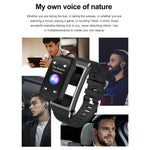 B7 Pro Đồng hồ thông minh 2 trong 1 Bluetooth 1.5 inch Dây silicone, Hỗ trợ đo nhịp tim / giấc ngủ
