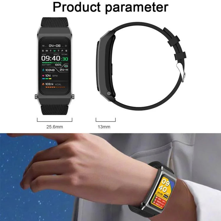 B7 Pro Đồng hồ thông minh 2 trong 1 Bluetooth 1.5 inch Dây silicone, Hỗ trợ đo nhịp tim / giấc ngủ