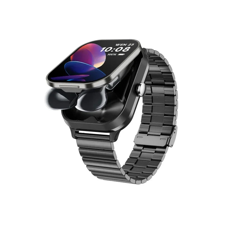 D8 Pro Đồng hồ thông minh 2 trong 1 Bluetooth 2.01 inch Dây thép, Hỗ trợ NFC kèm vỏ bảo vệ