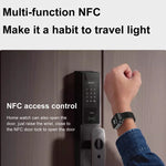 D8 Pro Đồng hồ thông minh 2 trong 1 Bluetooth 2.01 inch Dây thép, Hỗ trợ NFC kèm vỏ bảo vệ