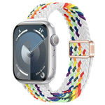 Dây đồng hồ nylon bện khóa nam châm mảnh, Dành cho Apple Watch SE 2023 44mm, Dành cho Apple Watch SE 2023 40mm