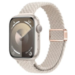 Dây đồng hồ nylon bện khóa nam châm mảnh, Dành cho Apple Watch SE 2023 44mm, Dành cho Apple Watch SE 2023 40mm