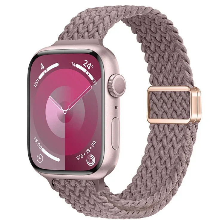 Dây đồng hồ nylon bện khóa nam châm mảnh, Dành cho Apple Watch SE 2023 44mm, Dành cho Apple Watch SE 2023 40mm