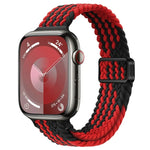 Dây đồng hồ nylon bện khóa nam châm mảnh, Dành cho Apple Watch SE 2023 44mm, Dành cho Apple Watch SE 2023 40mm