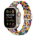 Dây đồng hồ nylon bện khóa nam châm mảnh, Dành cho Apple Watch Ultra 2 49mm, Dành cho Apple Watch Series 9 45mm