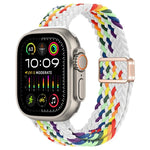 Dây đồng hồ nylon bện khóa nam châm mảnh, Dành cho Apple Watch Ultra 2 49mm, Dành cho Apple Watch Series 9 45mm