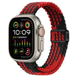 Dây đồng hồ nylon bện khóa nam châm mảnh, Dành cho Apple Watch Ultra 2 49mm, Dành cho Apple Watch Series 9 45mm
